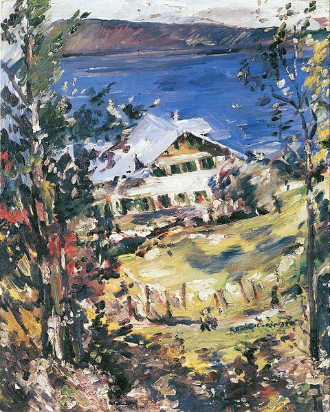 Lovis Corinth Walchensee, Landhaus mit Wascheplatz Spain oil painting art